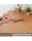 Декинг плочи WPC светло кафяви